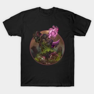 Necromancer Kitten (Halo + Inky McStapleFace Collaboration) T-Shirt